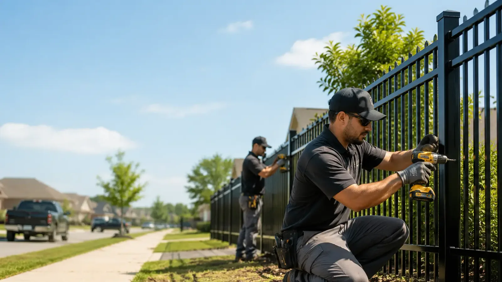 Metal Fence Installation in Surrey, ND